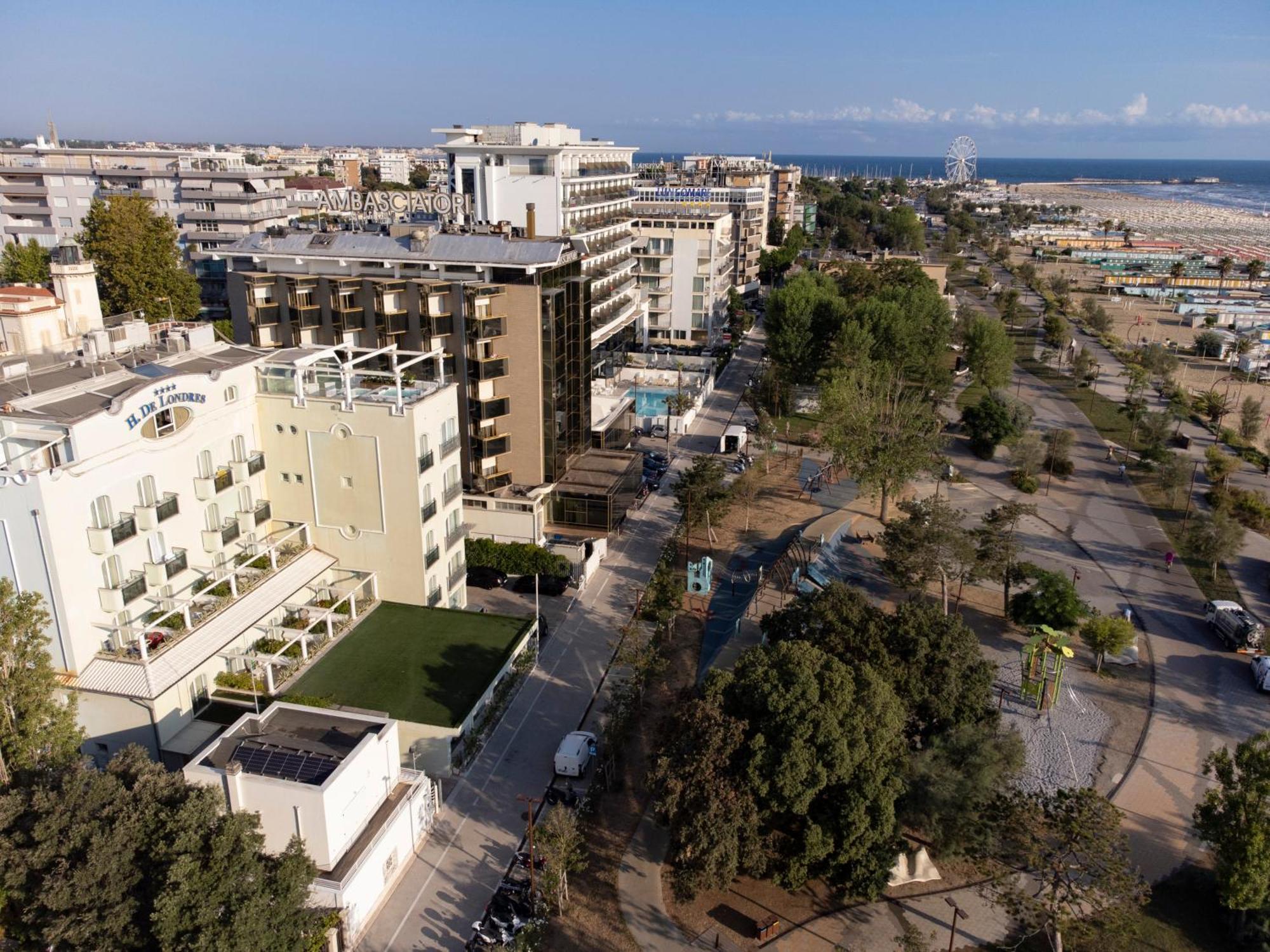רימיני Hotel De Londres מראה חיצוני תמונה